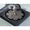 Verstellnutfräser, 150x12-24x30mm, Bohrung 30mm, Z8, Hartmetall (HW), mit gelöteten Schneiden
