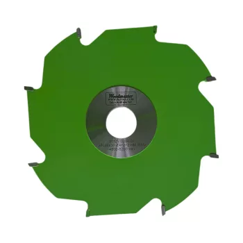  Nutfräser mit Vorschneidern, 200x6x30mm, Bohrung 30mm, Z4 V2+2, HW, mit gelöteten Schneiden