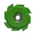 Nutfräser mit Vorschneidern, 200x15x30mm, Bohrung 30mm, Z4 V2+2, HW, mit gelöteten Schneiden