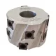 Spiral Hobelmesserkopf, 80x50x30mm, Z12, Hartmetall (HW)