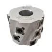 Spiral Hobelmesserkopf, 80x60x30mm, Z15, Hartmetall (HW)