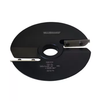 Abplatt-Messerkopf 160x14x30mm L (links, unten)