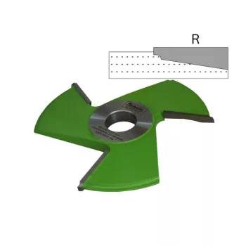 Abplattfräser 08 R (recht, oben)