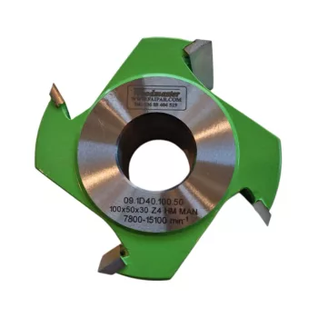Ø100X50mm Falzfräser mit gekippten Messern