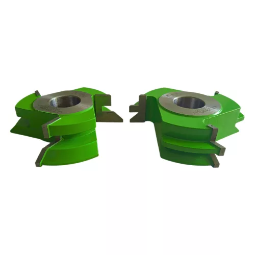 Nut-und-Federfräser-Satz, 125x33x30mm, Bohrung 30mm, Z3, Hartmetall (HW)
