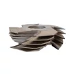 Minizinkenfräser, 125x7x40mm, Bohrung 40mm, Z4, Hartmetall (HW), mit gelöteten Schneiden, stapelbar