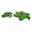 Zusätzlicher Fräsersatz zur Herstellung von Innentüren mit Glaseinsätzen, Bohrung 30mm, HW, no.01