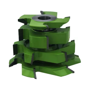   HW Verstellbarer Konterprofilfräser Satz mit 4 Fräsköpfen für Innentüren, Bohrung 30mm, no.12 (d:30mm)