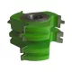 Nut-und-Federfräser-Satz, 125x28,5x30mm, Bohrung 30mm, Z3, Hartmetall (HW)