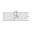 Nut-und-Federfräser-Satz, 125x28,5x40mm, Bohrung 40mm, Z3, Hartmetall (HW)