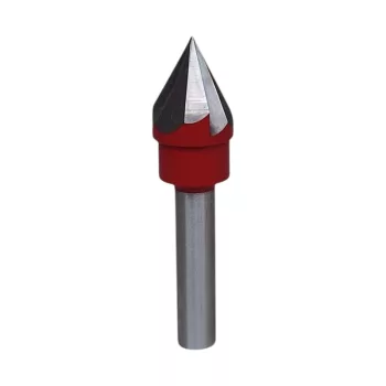 Fasefräser 60°, 15x13x8mm Oberfräser, Hartmetall (HW)