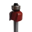 Konvexer Viertelstabfräser (Radienfräser), R4.8mm, 22.2x12.7x8mm Oberfräser, HW