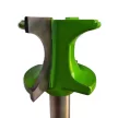 Konkaver Halbstabfräser (Radienfräser), R12mm, 42.5x34.5x12mm Oberfräser, Hartmetall (HW)