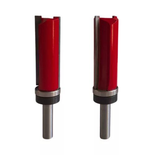 Bündigfräser mit 2 Schneiden, Z2, 19x51x8mm Oberfräser, Hartmetall (HW)