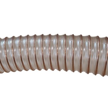 Ø90mm PUR Schlauch verstärkt transparent