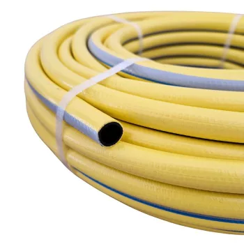 D12,7mm Gelber PVC-Wasserschlauch 25m