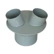Schlauch Y-Adapter 180mm/2x120mm