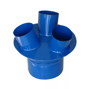 Schlauch Y-Adapter 180mm/3x100mm