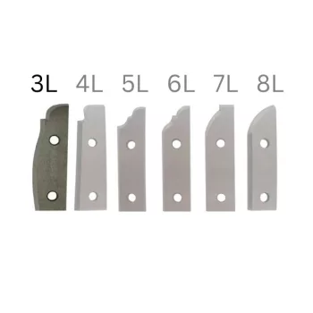 Wendeplatte für Abplattfräser mit Z2 No.3L