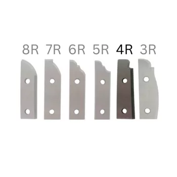 Wendeplatte für Abplattfräser mit Z2 No.4R