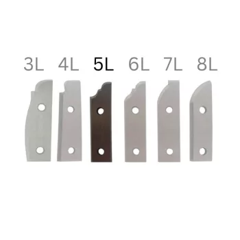 Wendeplatte für Abplattfräser mit Z2 No.5L