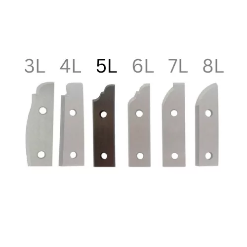 Wendeplatte für Abplattfräser mit Z2 No.5L