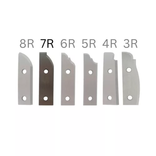 Wendeplatte für Abplattfräser mit Z2 No.7R