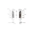 Konterprofil-Messerkopf und Abplatt-Messerkopf Satz, 120x40x30mm HW no.1 + 160x14x55x30mm HSS no.4 L