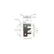 Konterprofil-Messerkopf und Abplatt-Messerkopf Satz, 120x40x30mm HSS no.4 + 160x14x55x30mm HSS no.6 L
