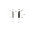 Konterprofil-Messerkopf und Abplatt-Messerkopf Satz, 120x40x30mm HSS no.1 + 160x14x55x30mm HSS no.8 L