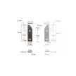 Konterprofil-Messerkopf und Abplatt-Messerkopf Satz, 120x40x30mm HW no.3 + 160x14x55x30mm HSS no.7 R
