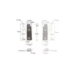 Konterprofil-Messerkopf und Abplatt-Messerkopf Satz, 120x40x30mm HSS no.4 + 160x14x55x30mm HSS no.4 R