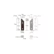 Konterprofil-Messerkopf und Abplatt-Messerkopf Satz, 120x40x30mm HSS no.1 + 160x14x55x30mm HSS no.5 R