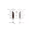 Konterprofil-Messerkopf und Abplatt-Messerkopf Satz, 120x40x30mm HSS no.1 + 160x14x55x30mm HSS no.6 R