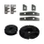 Konterprofil-Messerkopf und Abplatt-Messerkopf Satz, 120x40x30mm HSS no.5 + 180x30x65x30mm HSS L