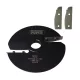 Abplatt-Messerkopf 160x14x55x30mm, Z2, Schnellarbeitsstahl (HSS), L (links, unten), no.3L