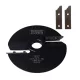 Abplatt-Messerkopf 160x14x55x30mm, Z2, Schnellarbeitsstahl (HSS), L (links, unten), no.5L