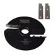Abplatt-Messerkopf 160x14x55x30mm, Z2, Schnellarbeitsstahl (HSS), R (recht, oben), no.4R