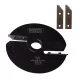 Abplatt-Messerkopf 160x14x55x30mm, Z2, Schnellarbeitsstahl (HSS), R (recht, oben), no.6R